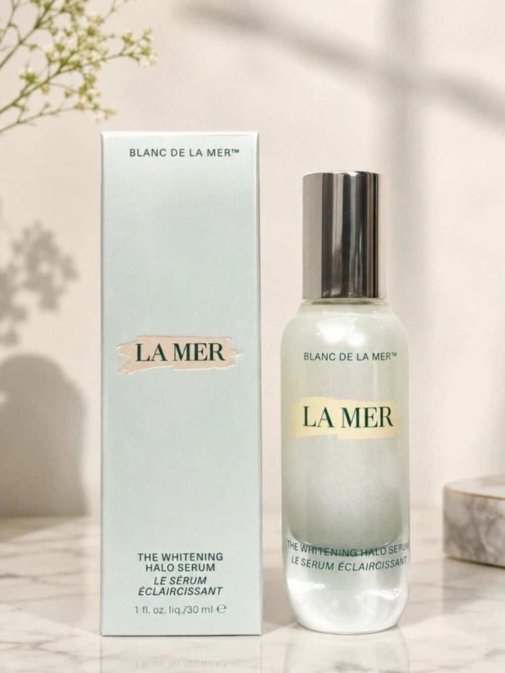 La Mer The NEW Halo Face Serum 30ml Full Size Authentic New Sealed Exp 2028